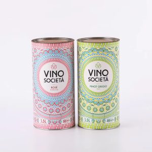 Custom Aluminum Foil Cover Paper Tube Packaging