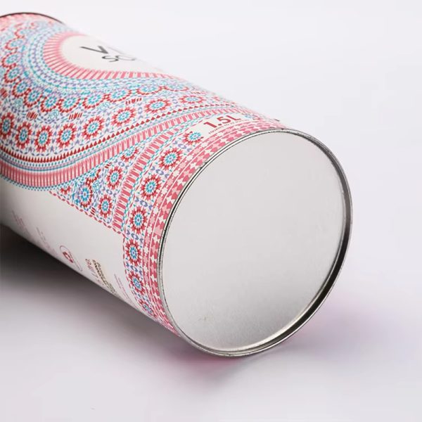 Custom Aluminum Foil Cover Paper Tube Packaging
