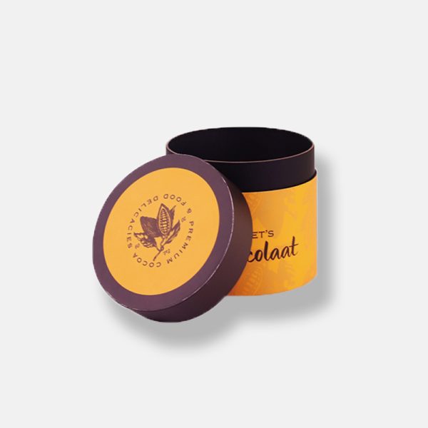 Custom Printed Chocolate Paper Tube Packaging Supplier