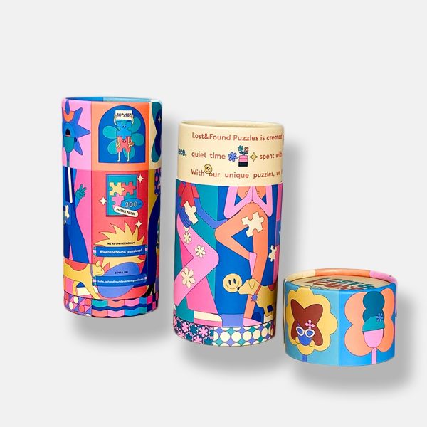 Customized Color Printed Paper Tube Packaging