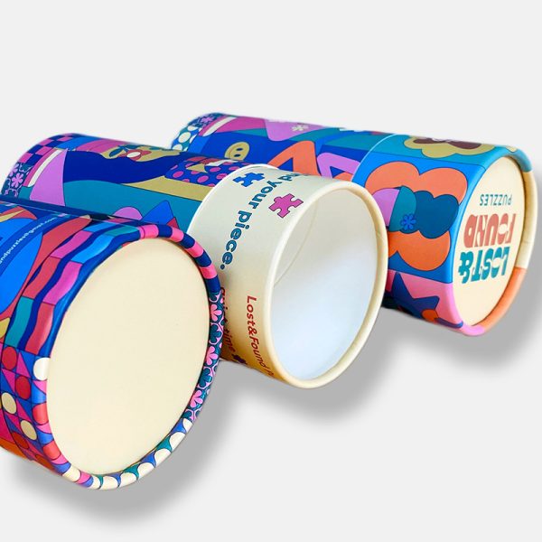 Customized Color Printed Paper Tube Packaging