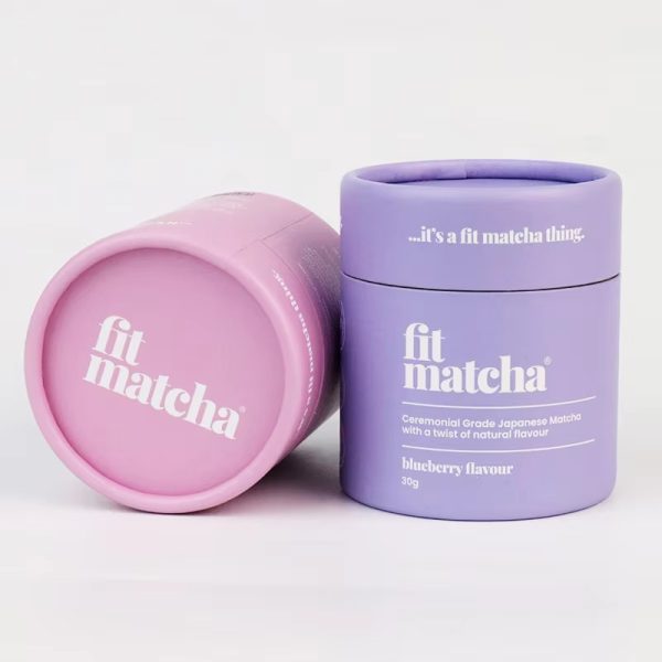 Pink Purple Paper Tube Packaging Wholesale