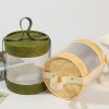 Handheld Transparent Window Cardboard Tube Packaging Box