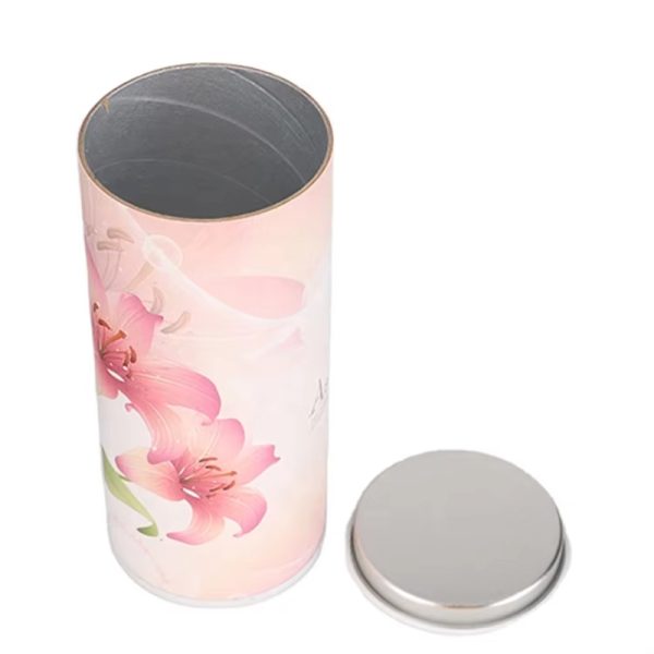 Custom Metal Cover Paper Tube Factory Wholesale