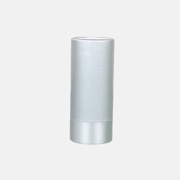 Custom Printed Silver Paper Tube Packaging