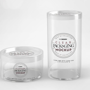 Custom Printed Transparent Acrylic Tubes