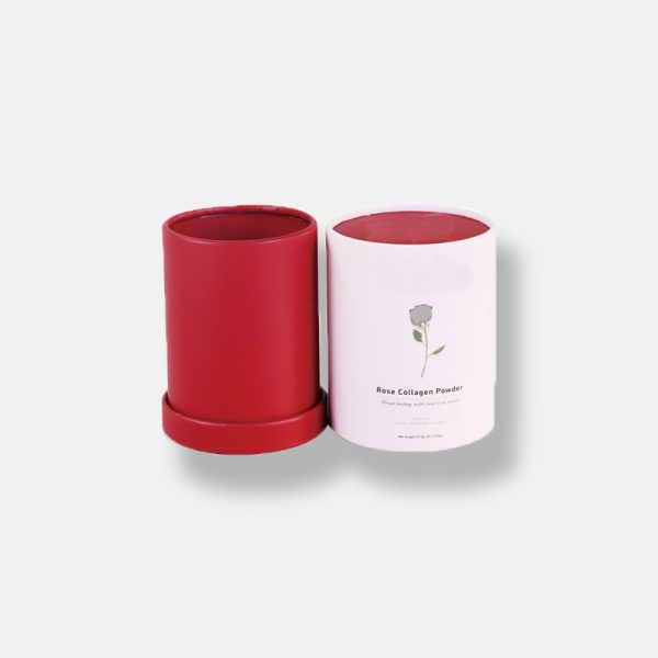 Matte Food Edge Curled Paper Tube Packaging Wholesale