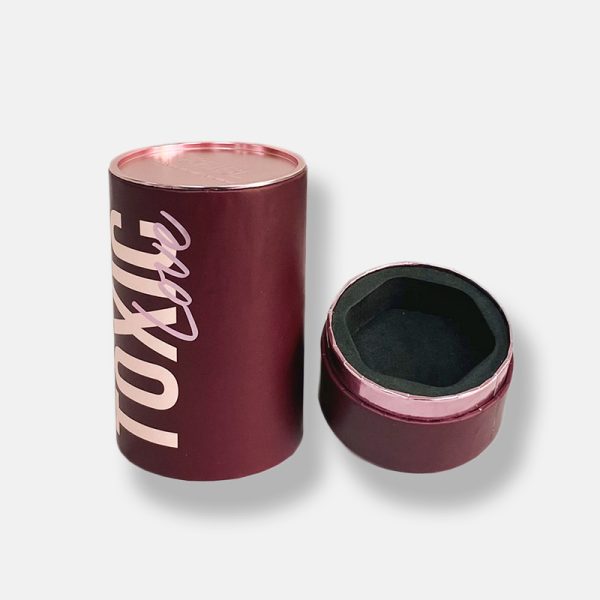 Perfume Essential Oil Paper Tube Packaging Customised with Liner