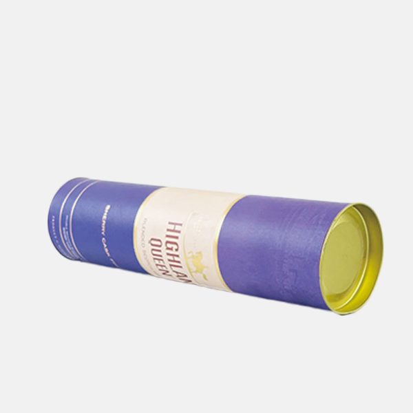 Wholesale Custom Metal Round Tube Packaging