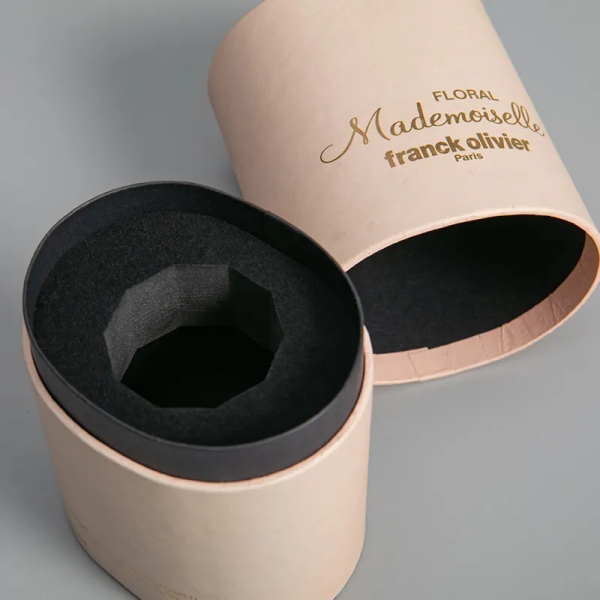 Custom Oval Paper Tube Packaging With Inner Lining