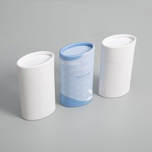 Custom Printable Oval Paper Tube Packaging Wholesale