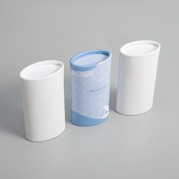 Custom Printable Oval Paper Tube Packaging Wholesale