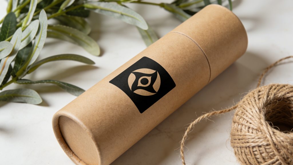 Kraft Paper Tube Eco Friendly Packaging Style kraft paper tube with natural eco friendly design