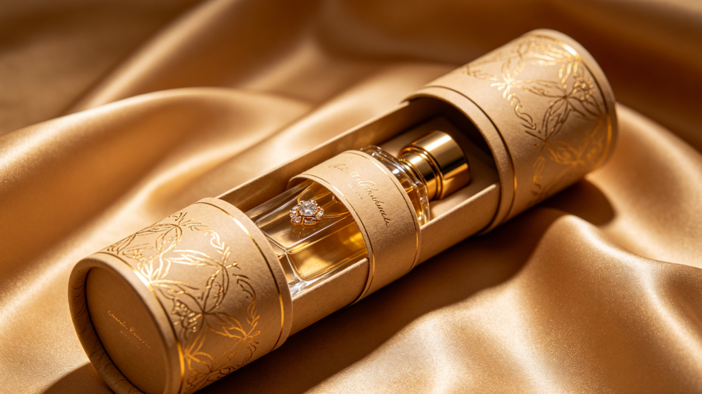 Luxury paper tube packaging for gift sets